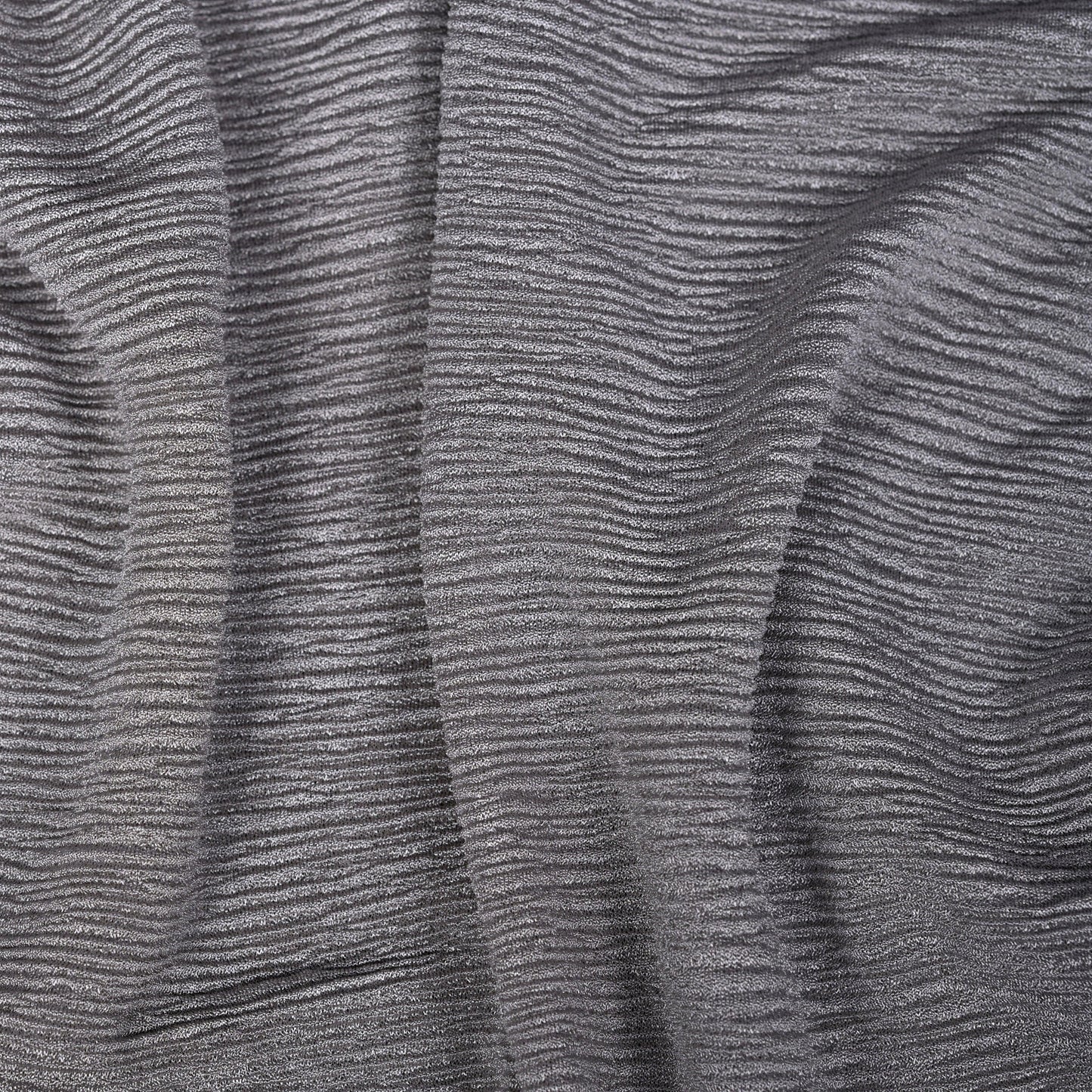 Hijabistic showcasing Grey (Charcoal) Tallin Kashmir hijab Front View, Shop hijabs online