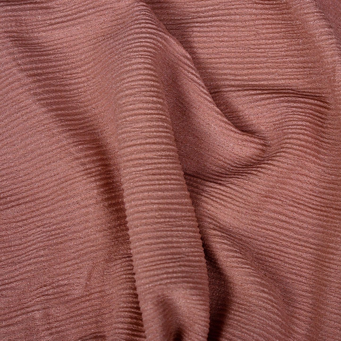 Hijabistic showcasing Pink (Dusty Rose) Tallin Kashmir hijab Front View, Shop hijabs online