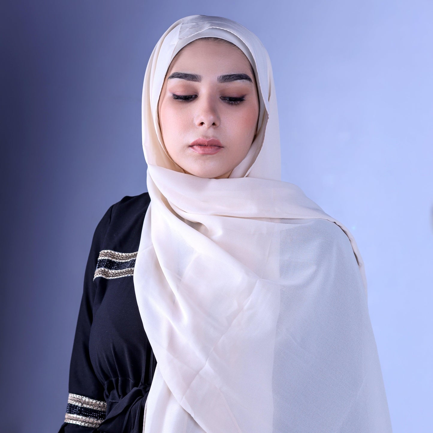 Plain Crepe Hijab