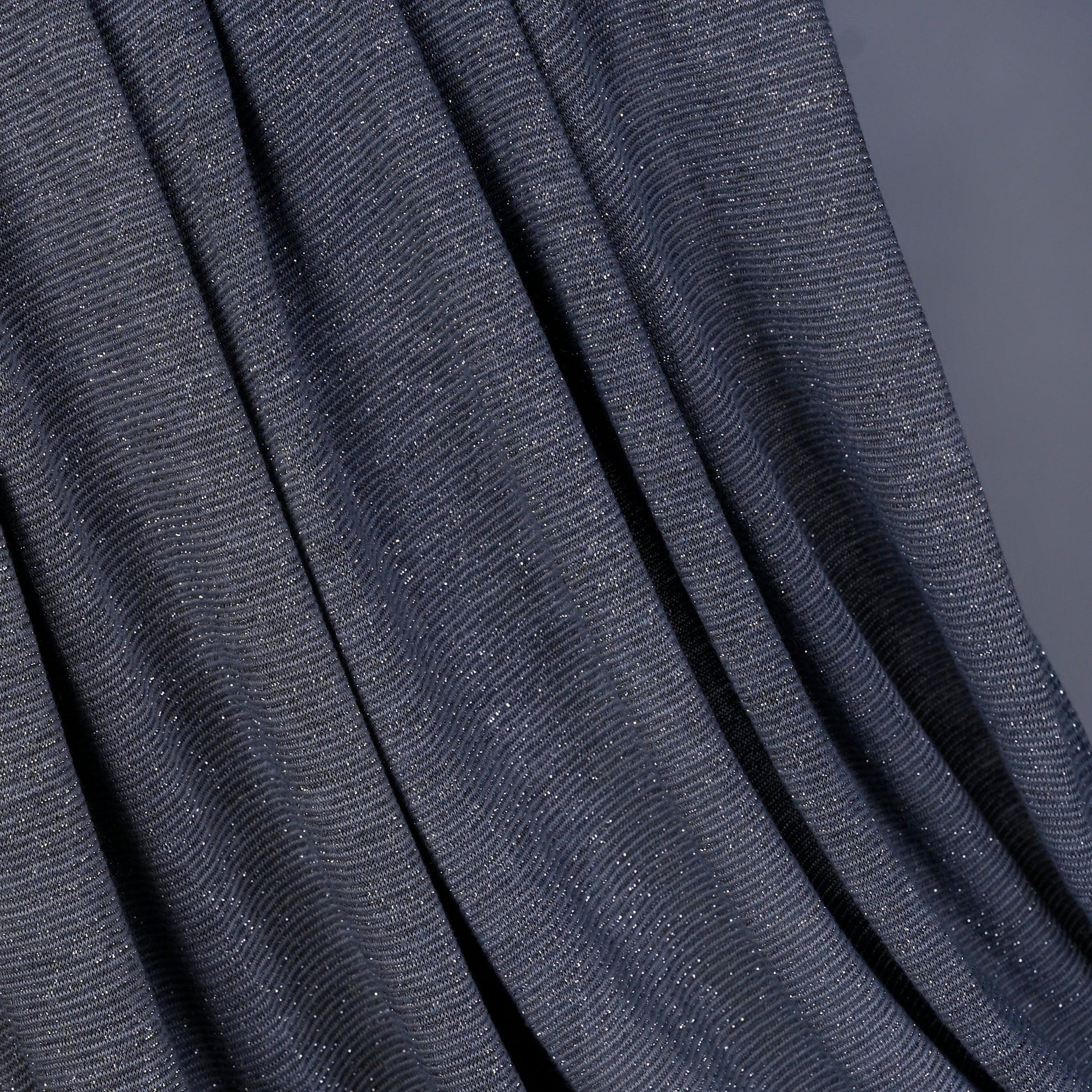 Close-up of Hijabistic’s Klara Shawl in Stack Grey - highlighting smooth texture and premium quality.