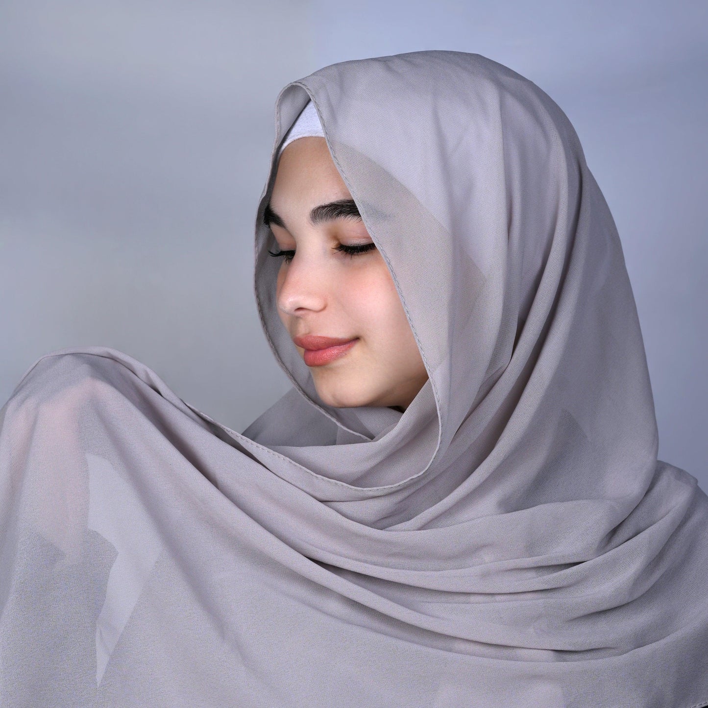 Plain Crepe Hijab